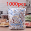 1000 elastiska engångsöverdrag för mat, PE-skål- och tallriksöverdrag 35 cm