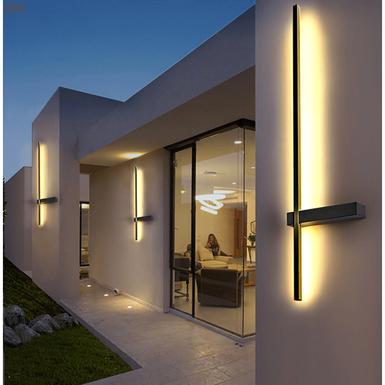 Modern LED-utomhusvägglampa