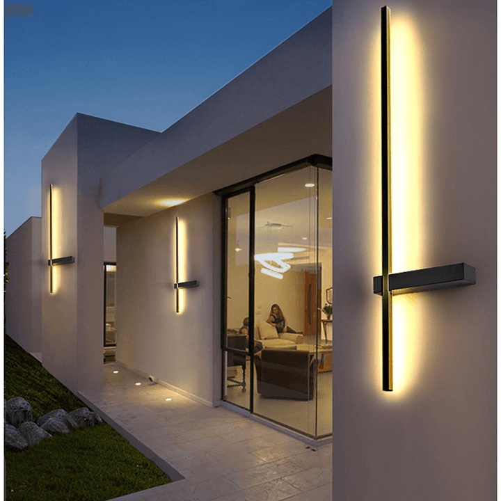 Modern LED-utomhusvägglampa
