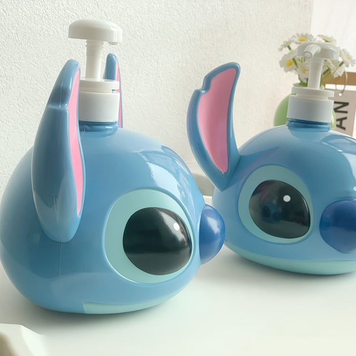 Schampodispenser i PVC Disney Stitch – perfekt för badrum och kök