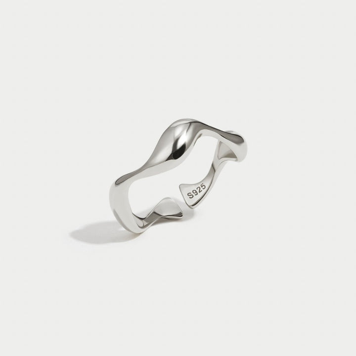 Vågor - Silverring