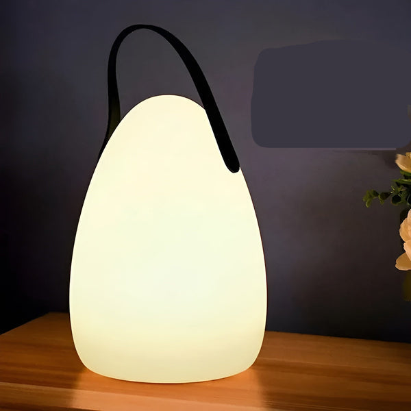 Trådlös vattentät LED-bordslampa för inomhus- och utomhusbruk – Lumora