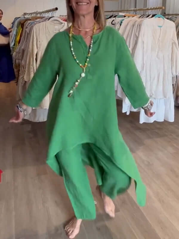 Linnekostyme for kvinner