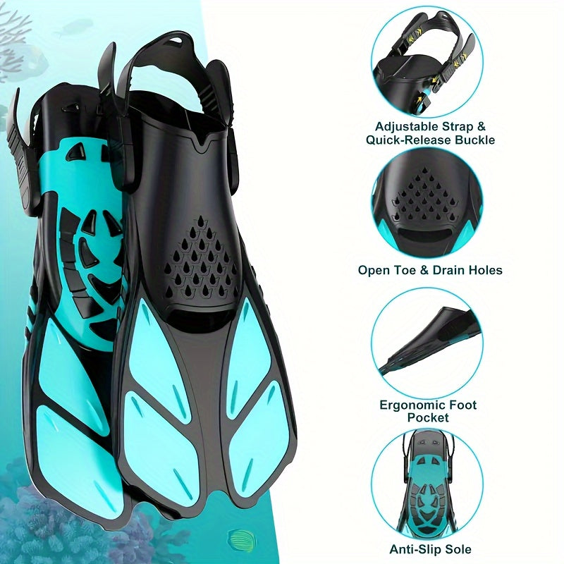 AquaFlex snorkelfenor – Idealiska för simning och snorkling