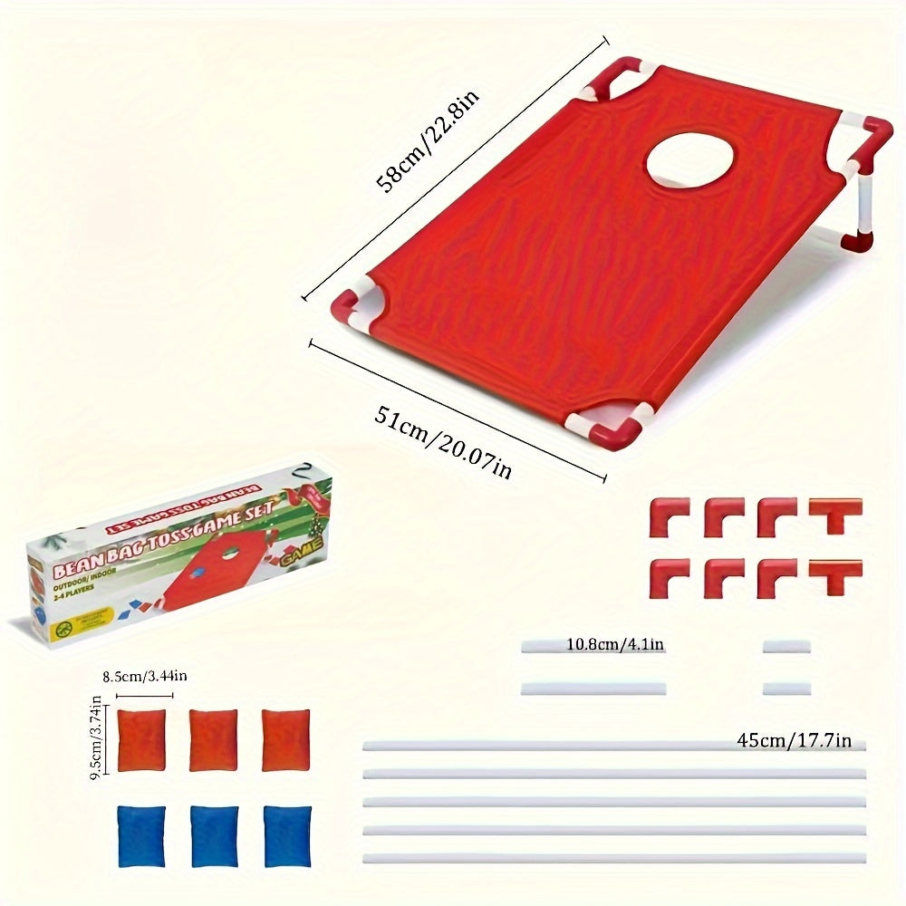 Bärbart cornhole-spel – perfekt för familjeroligheter utomhus