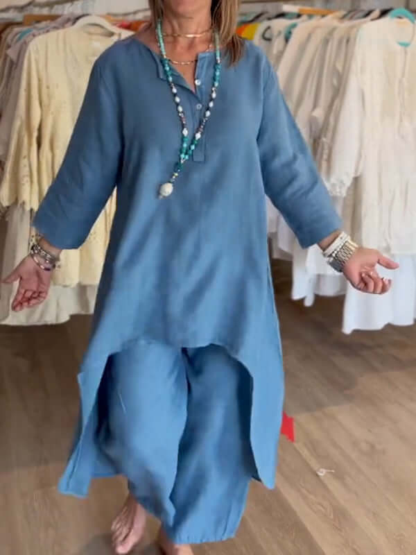 Linnekostyme for kvinner