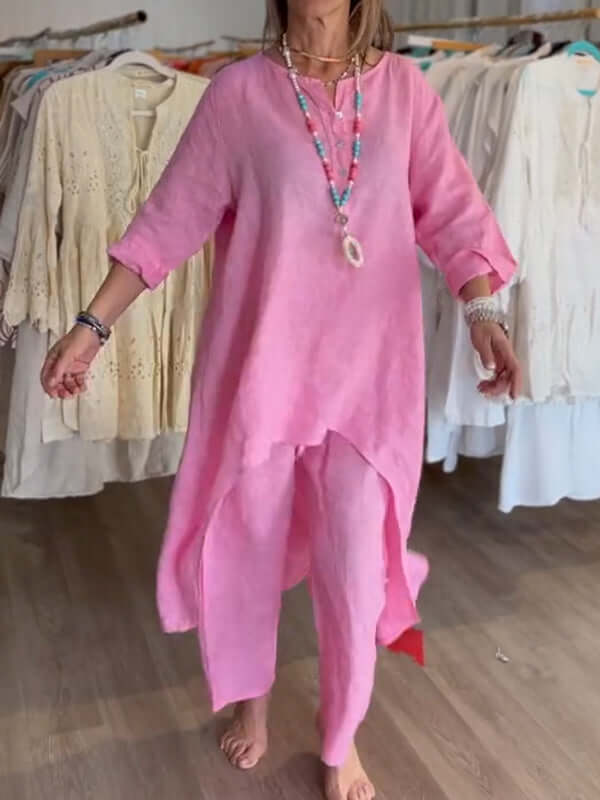 Linnekostyme for kvinner