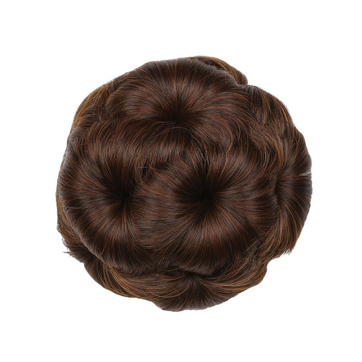 Blomformad hårklämma med extensions – Fiora