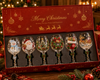 3D-vinglas för jul – festlig dryckesglädje med julig charm
