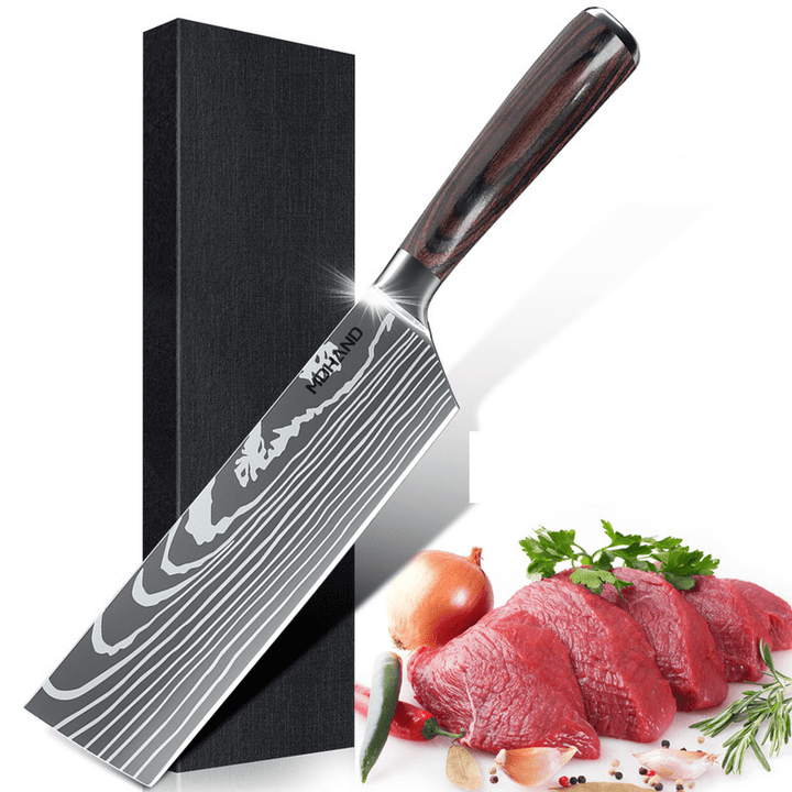 Set med kockknivar i professionell kvalitet och elegant design