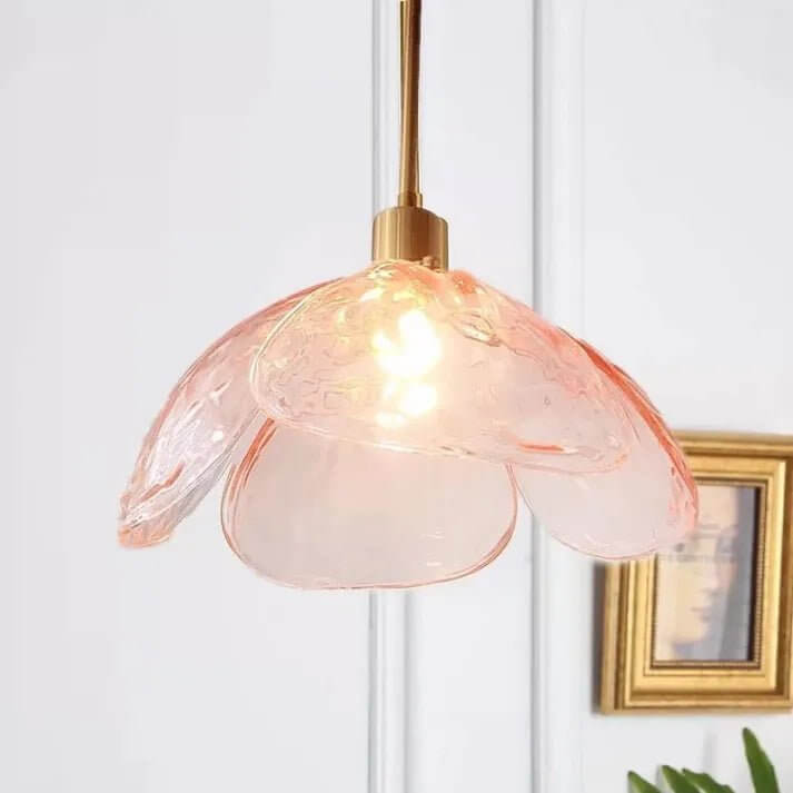 Blombladshängande Lampa - Elegant Nattlampa