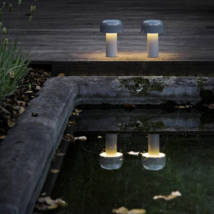 Agari bordslampa i svampform | Trådlös stämningsbelysning