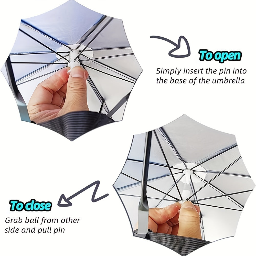 SunShade paraplyhatt – lätt, UV-skyddande och handfri