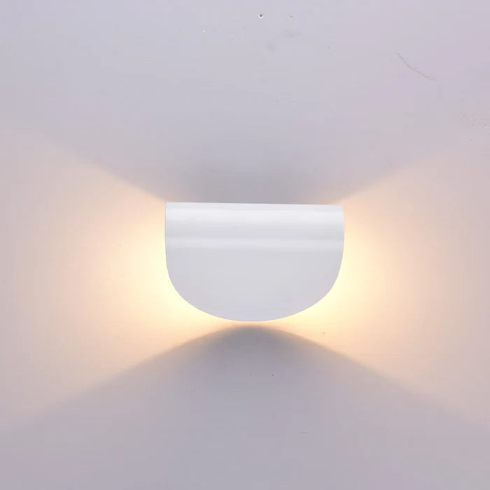 Justerbar LED-vägglampa upp/ner – varmt stämningsljus, modern design
