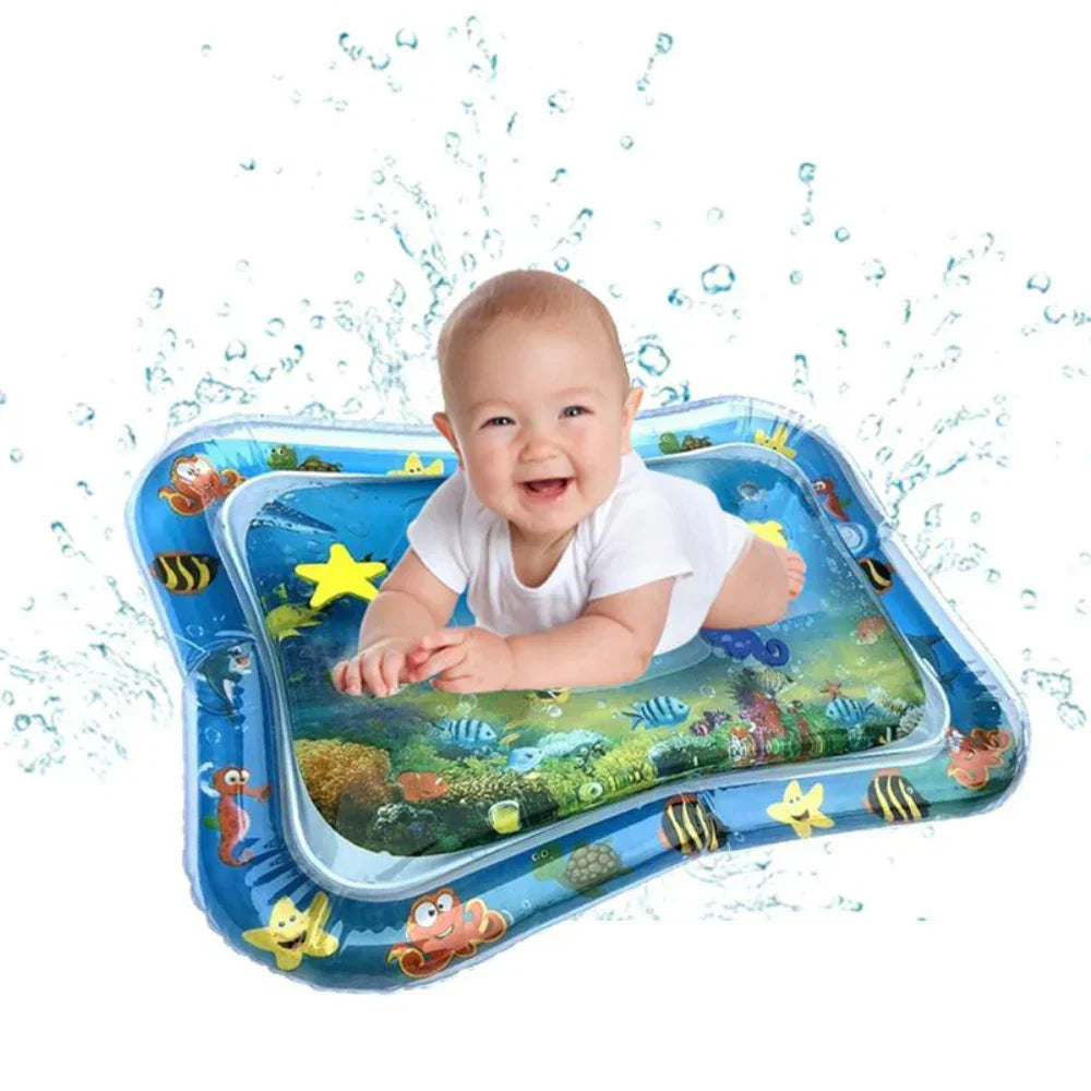 AquaDream vattenmatta | Mjuk uppblåsbar matta för spädbarn och barn