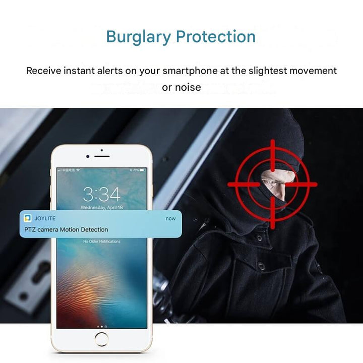 Roterande WiFi-inomhuskamera – HomeView Mini