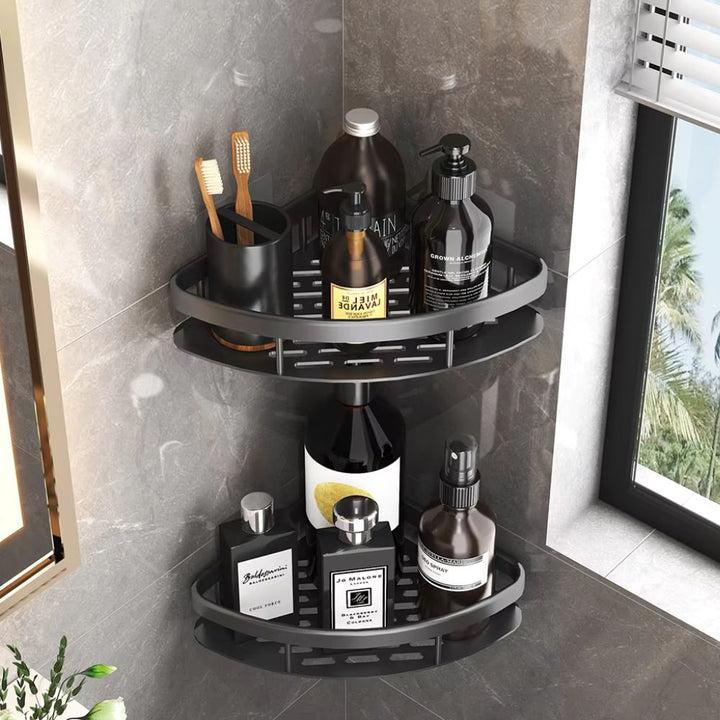 Självhäftande duschhylla i aluminium