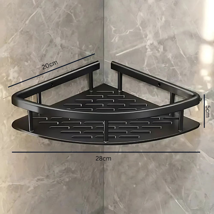 Självhäftande duschhylla i aluminium