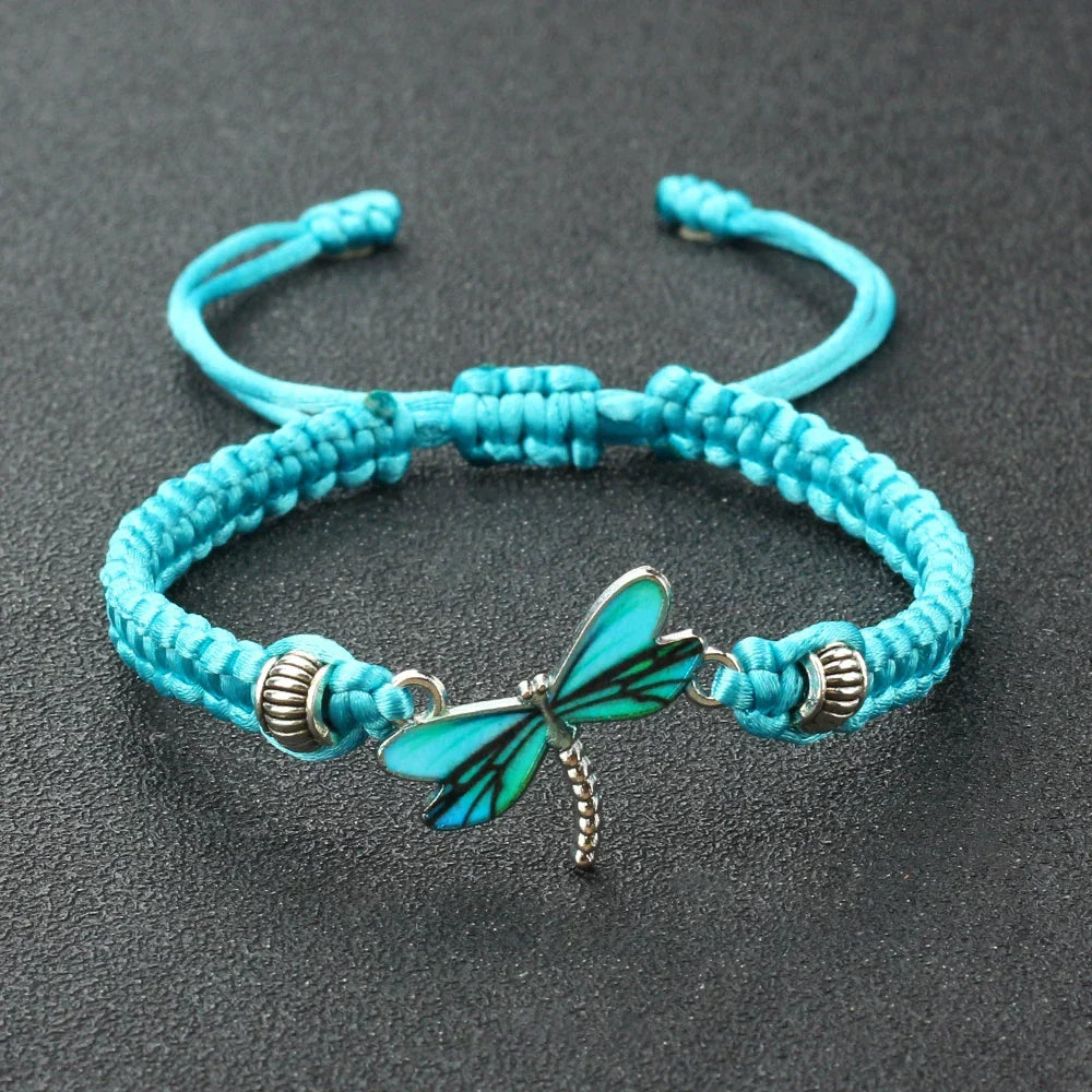 Trollslända Drömmar Handvävt Armband
