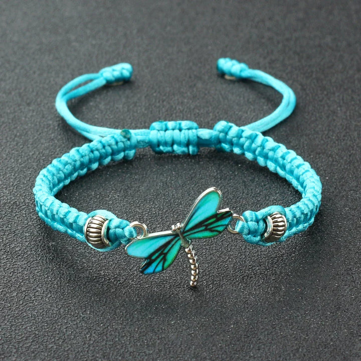 Trollslända Drömmar Handvävt Armband