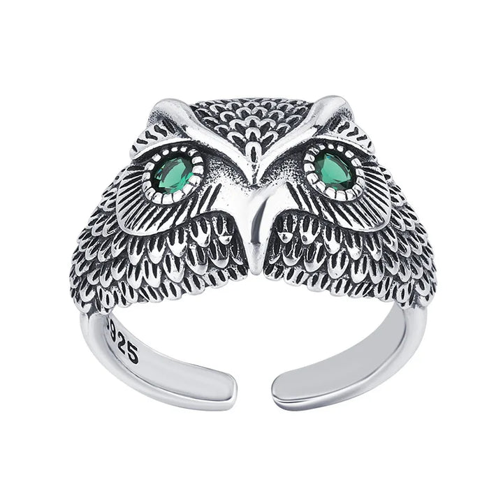Uggla Ring i sterlingsilver