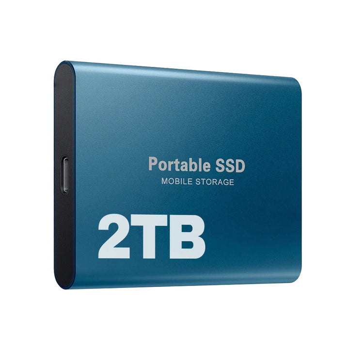Portabel Extern SSD-hårddisk USB-C med hög hastighet 1050MB/s