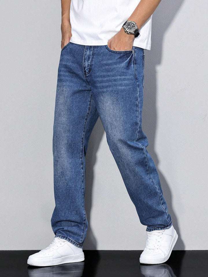 Baggy jeans för herrar | Lössittande passform & full rörelsefrihet