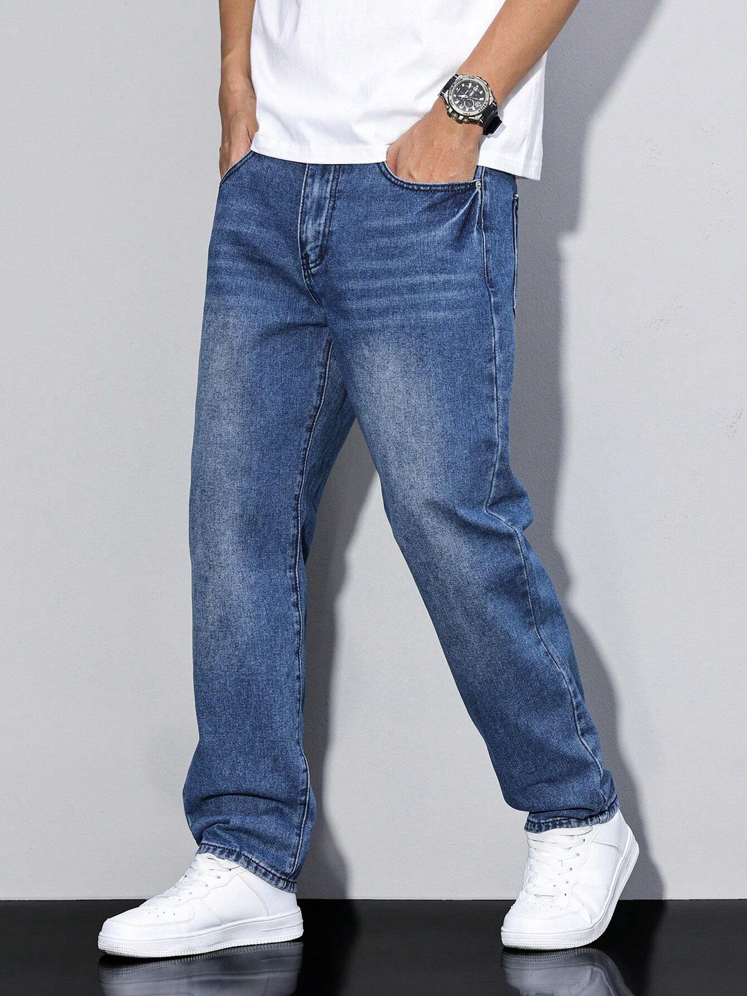 Baggy jeans för herr | Lös passform & full rörelsefrihet