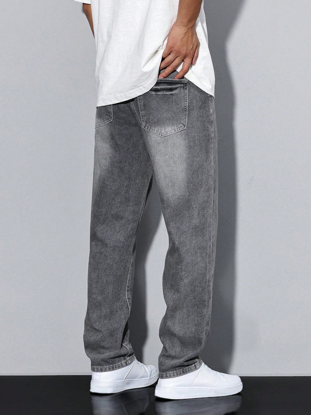 Baggy jeans - vida jeans med tvättad look