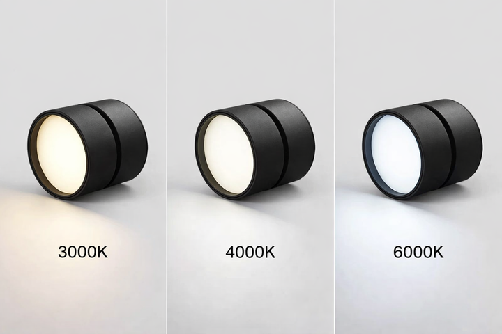 Modern justerbar LED-taklampa