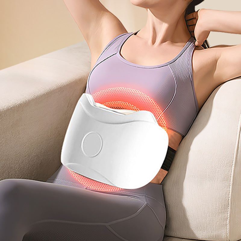 Magmassage | Massageapparat med värme och vibration | Främjar matsmältningen | CoreVibe
