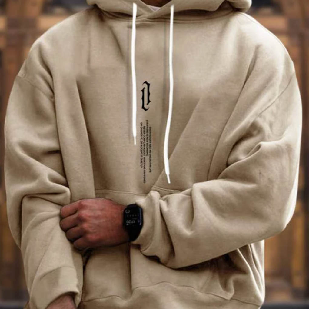 Bekväm och snygg hoodie för män