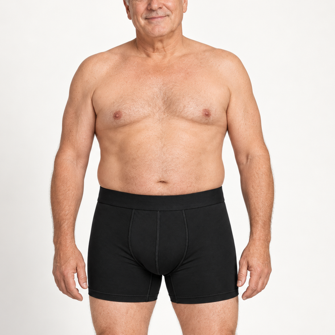 Mjuka boxerkalsonger i modal, längre ben, kalsonger som inte åker upp
