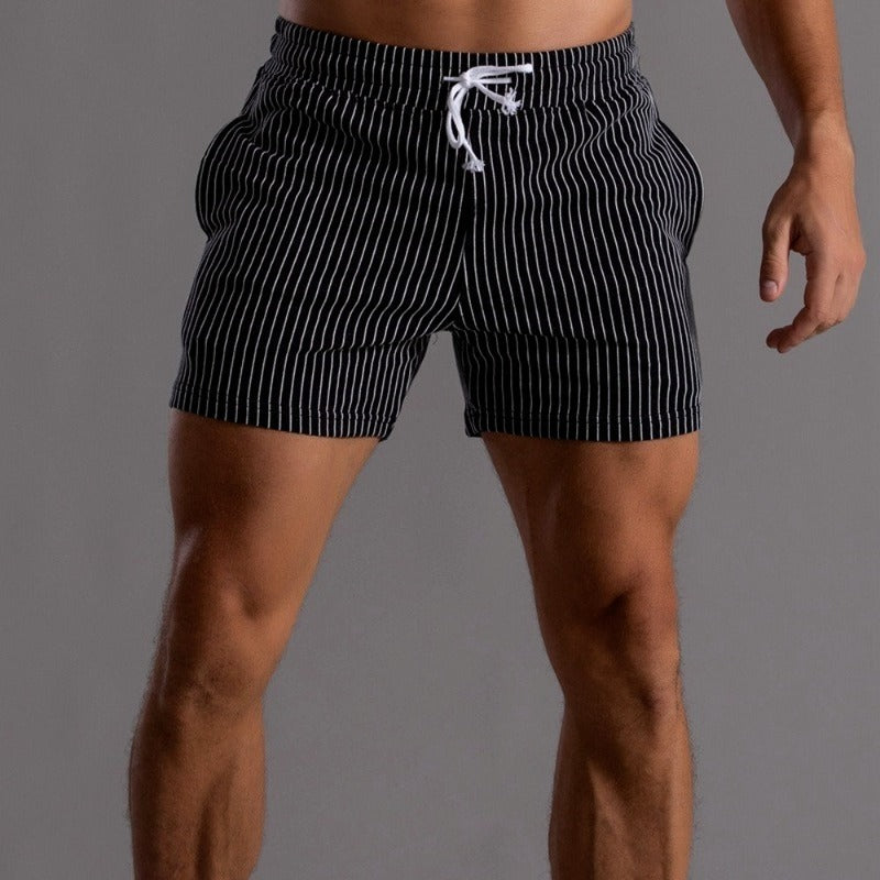 Superstretchiga träningsshorts för herrar