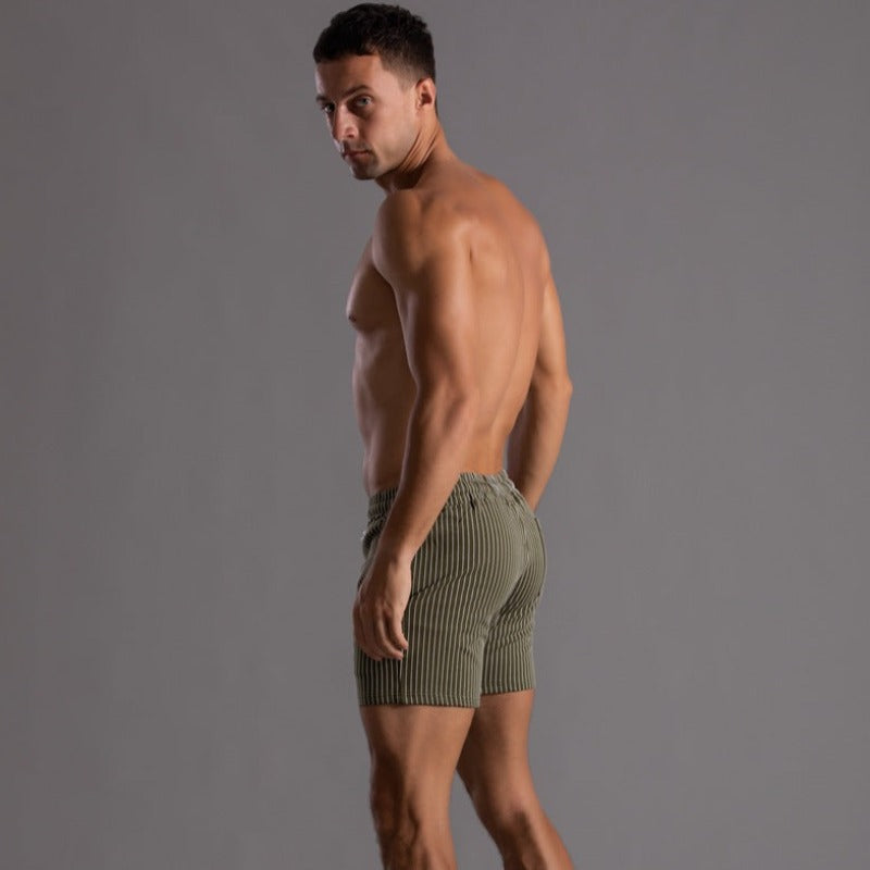 Superstretchiga träningsshorts för herrar
