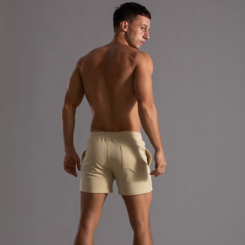 Superstretchiga träningsshorts för herrar