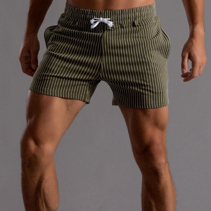 Superstretchiga träningsshorts för herrar