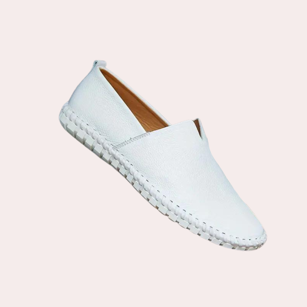 Sköna slip-on-skor i läder för herr - Milan
