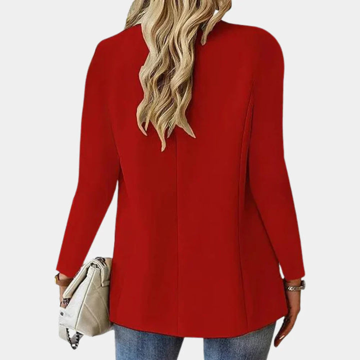 Figursyet sommerblazer med stretch