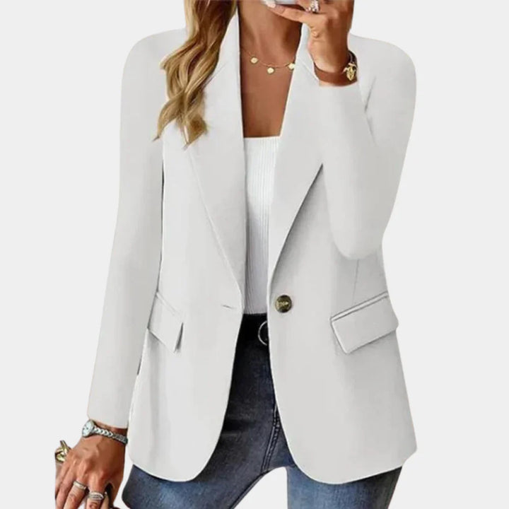 Figursyet sommerblazer med stretch