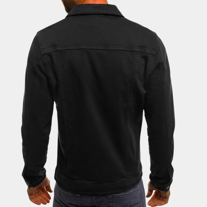 Casual denimjakke til mænd