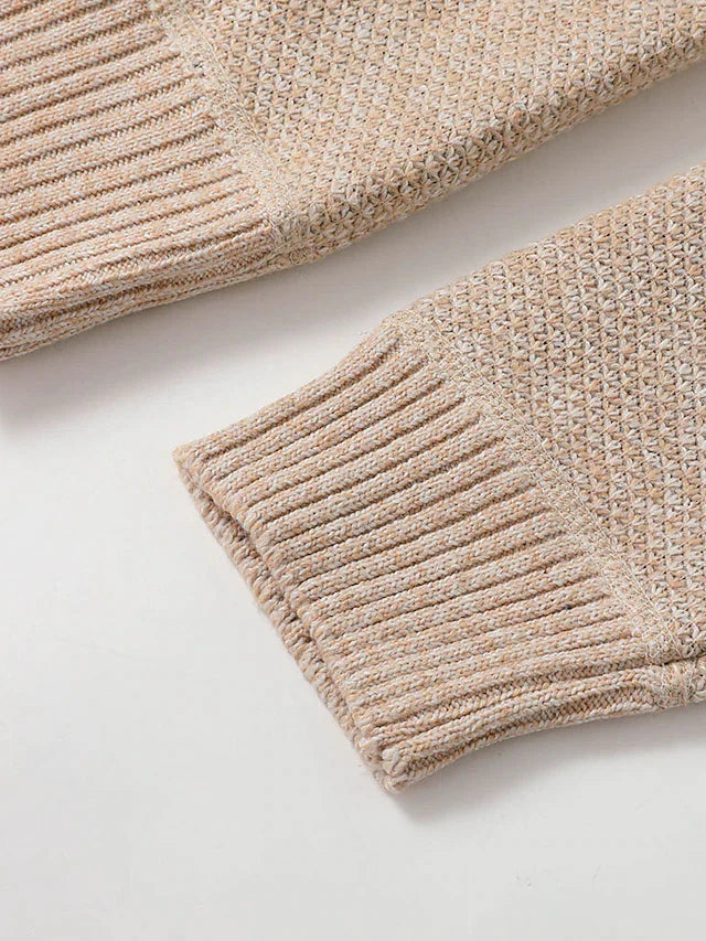 Cardigan med dragkedja för herr | Varm och bekväm, normal passform
