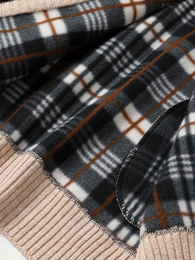 Cardigan med dragkedja för herr | Varm och bekväm, normal passform