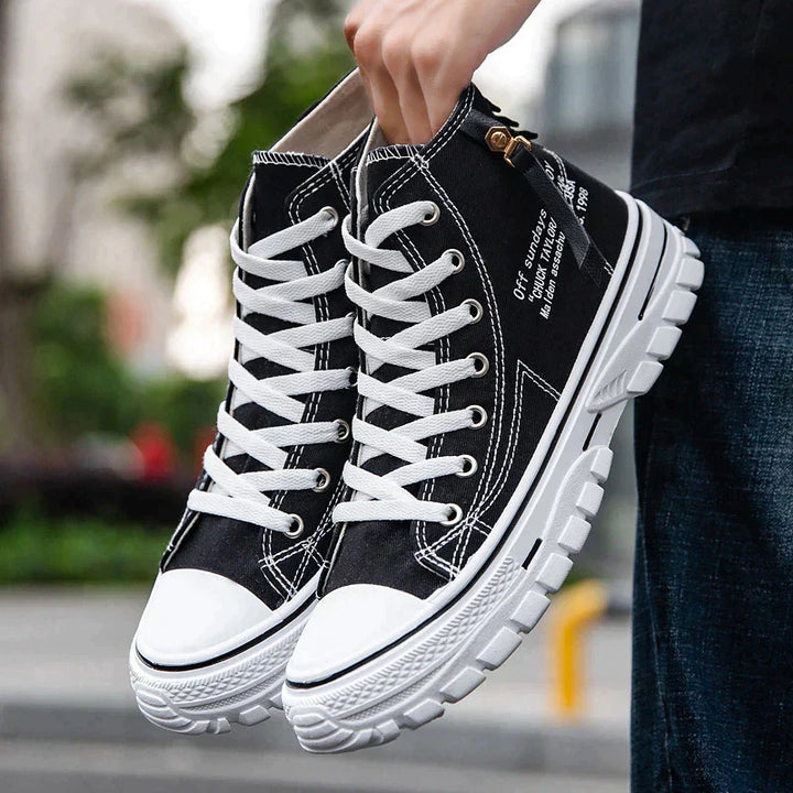 Herrsneakers med sportig elegans och komfort