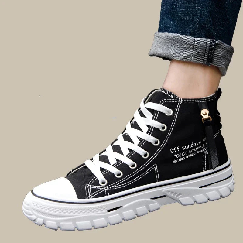 Herrsneakers med sportig elegans och komfort
