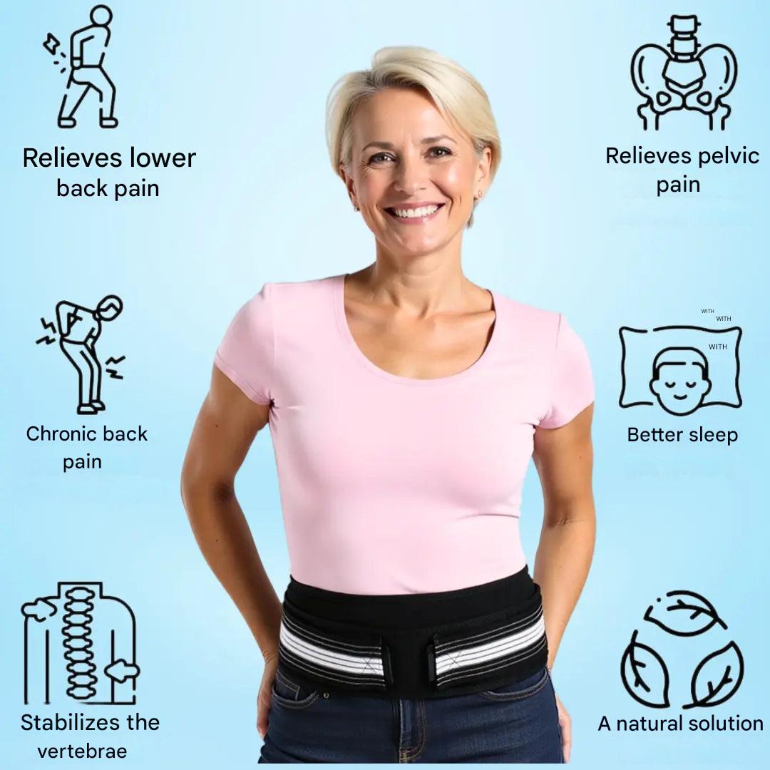 Ländryggsstöd för ryggont och ischias – SpineRelief CoreBelt