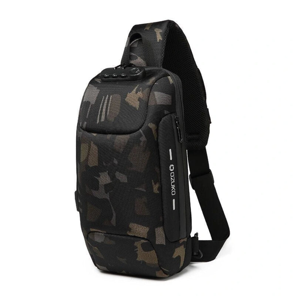 Tyverisikret crossbody-ladetaske