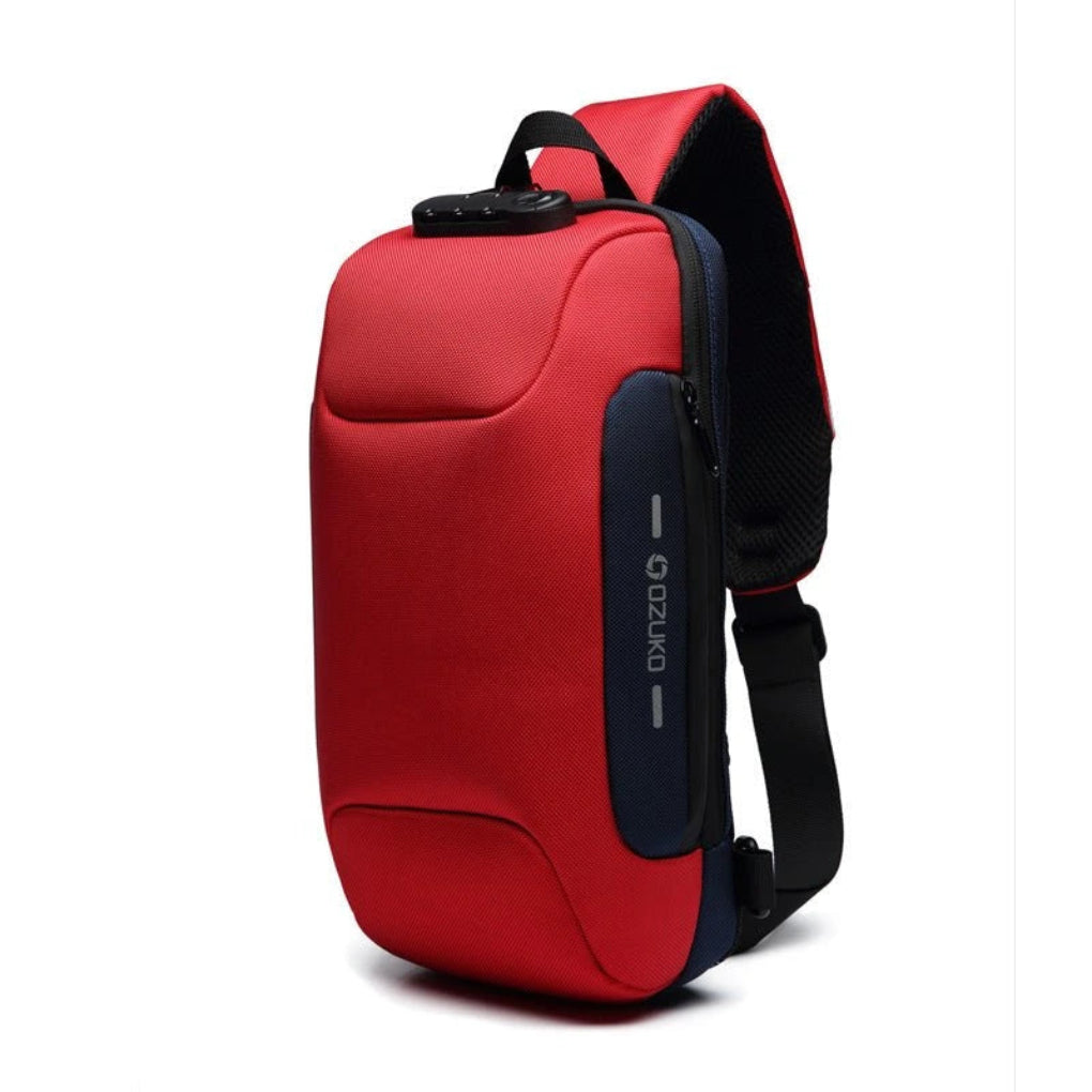 Tyverisikret crossbody-ladetaske