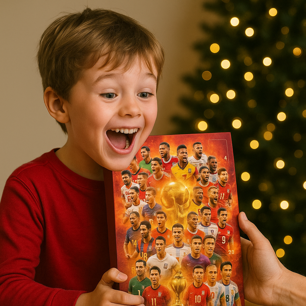Fotbolls-Adventskalender (2026 års upplaga) | En månad full av överraskningar