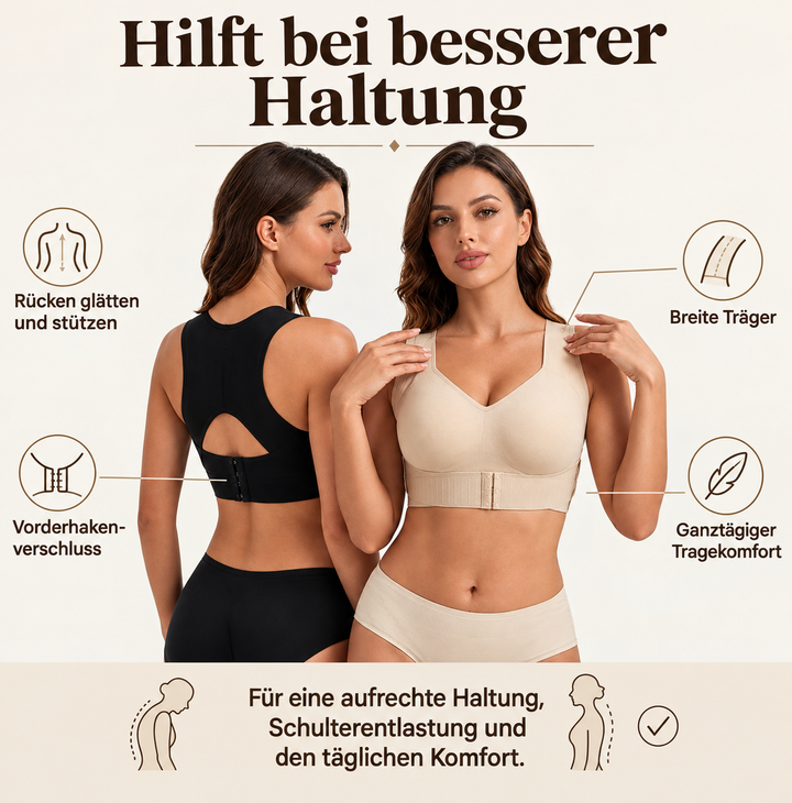 Stödjande hållningskorrigerande BH